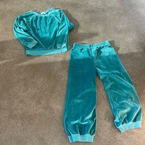 SUZIE KONDI VELOUR HAREM SET SZ SM